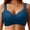Blue, variant on Women Underwire Bikini Tops Push Up Swim Top Bra Padded Bathing Suit Top 2025 Swimsuit Tops