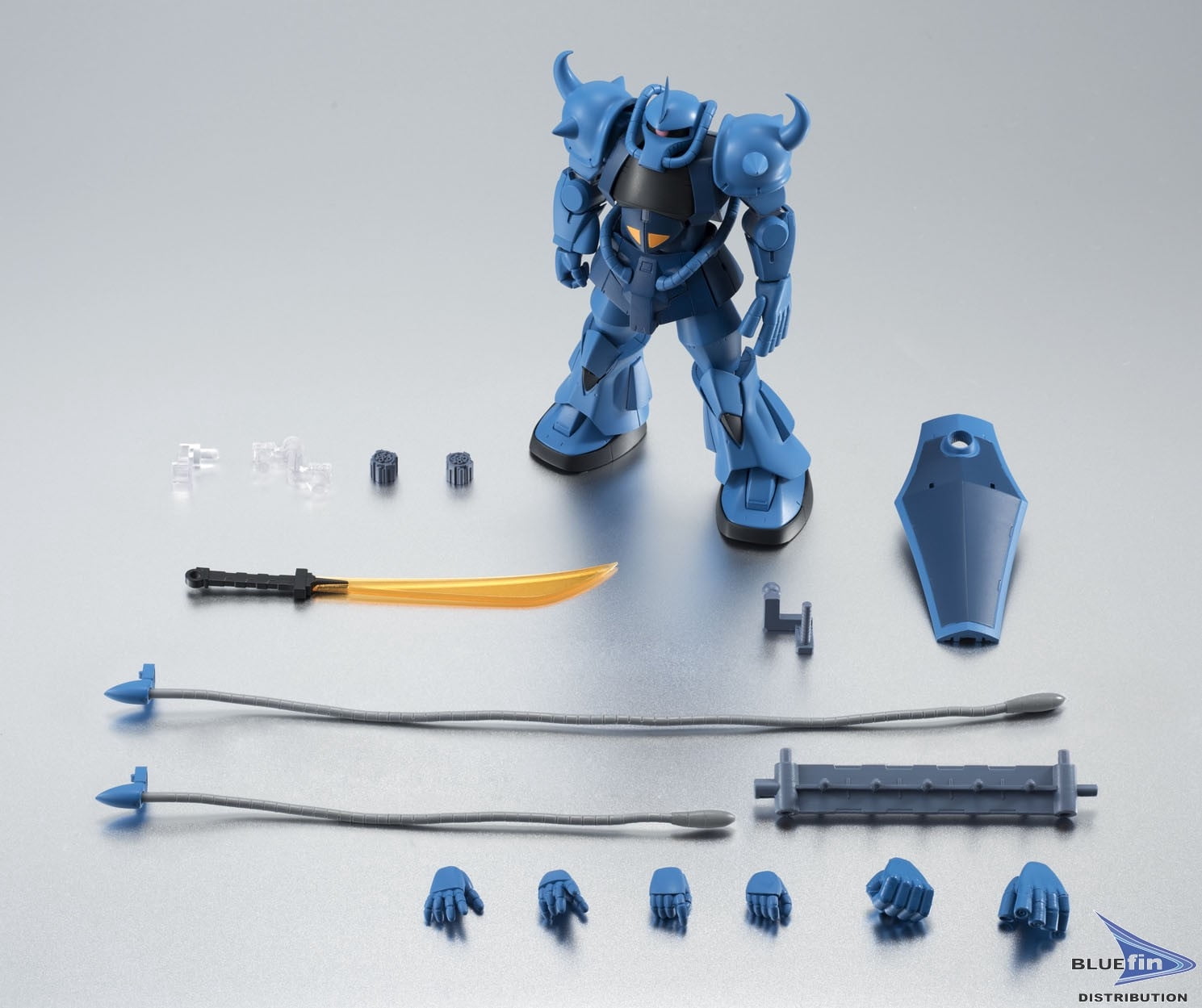 Bandai Tamashii Nations MS Gundam: MS-07B Gouf Ver A.N.I.M.E. (Side MS) Robot Spirits Action Figure (Re-Run)