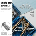 thumbnail image 3 of Homoyoyo Vis Auto-Taraudeuses 100 Pcs Tête de Poêle en Acier Inoxydable pour Petites Réparations de Construction, 3 of 6