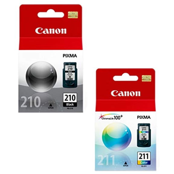 Canon PG-210/CL PIXMA MP240 MP250 MP270 MX320 MX330 MX340 IP2700 IP2702 Ink Cartridge Set (Black,Color) in Retail Packaging