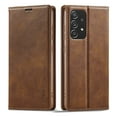 thumbnail image 2 of Dteck Wallet Case For Samsung Galaxy A53 5G,Magnetic Leather Card Pocket Case Kickstand Rfid Protection Shockproof Rubber Cover,Brown, 2 of 7