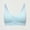 Blue, variant on Wensltd Minimizer Bras for Women Gathering Supportive No Underwire Full Coverage Bras