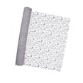 thumbnail image 1 of GUOOL Jacquard Net Mesh Bouquet Wrapping Paper Creative DIY Crafting Ornament Openwork Gray, 1 of 9
