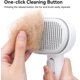 thumbnail image 4 of Cat Brush with Release Button, Cat Grooming Brush for Long or Short Haired Cats, 4 of 5