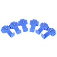 thumbnail image 2 of Clips de empalme de alambre, 50 piezas Blue Lock Clips de empalme de cable rápido Sin soldadura Empalme rápido Empalme rápido Conector de cable Conectores de terminal 0.72-2.5 mm empalme de Higoodz Accesorio de coche, 2 of 7
