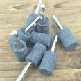 thumbnail image 5 of 8 Pcs Cylinder Grinding Stone - 1/4inch Hex Shank Abrasive Stone Mounted Grinding Point for Rotary Tool Drill (20mm), 5 of 7