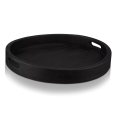 thumbnail image 1 of Bouclair Black Wood Tray, 1 of 10
