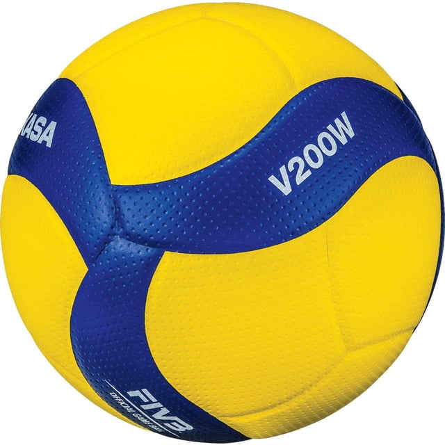 Balon de Voleibol Mikasa Oficial FIVB V200W Talla 5 (azul - amarillo)
