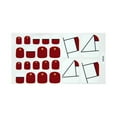 thumbnail image 2 of DPTALR Foot Stickers Foot Nail Stickers For Female DIY Nail Decoration Art, 2 of 2