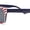 Navy Arm, variant on Kids Size Patriotic American USA Flag Print Classic Hipster Horn Rim Plastic Sunglasses Navy Arm