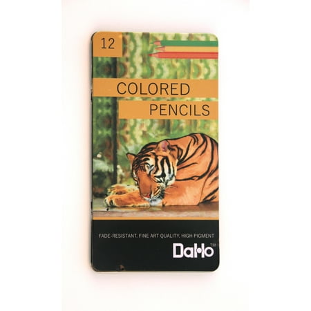 DaHo 12 Premium Colored Pencils (Tiger)