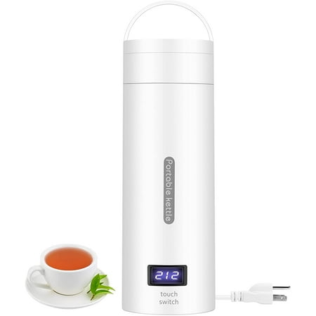 

Portable Small Electric Kettle 380ml Mini Travel Electric Tea Kettle Portable Hot Water Warmer Kettle