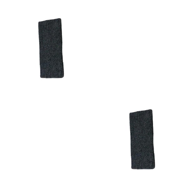 sweethay Lazos para el cabello Algodón elástico sólido de cara Diadema Diadema Multicolor Accesorios de baño universales para tenis Gris 2Conjunto