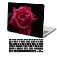 thumbnail image 4 of KSK KAISHEK Hard Shell Compatible 2015 2014 2013 2012 Release Old MacBook Pro 13 inchs with No Touch No USB-C + Black Keyboard Cover Model: A1502 or A1425 Flower 0062, 4 of 5