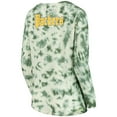 thumbnail image 3 of Women's New Era Green Green Bay Packers Tie-Dye Long Sleeve T-Shirt, 3 of 3