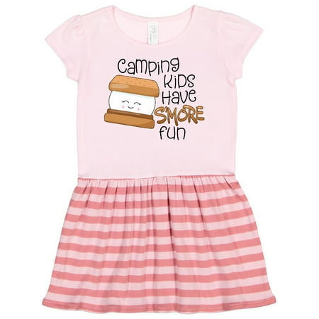 

Inktastic Camping Kids Have More Fun Gift Toddler Girl Dress