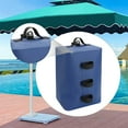 thumbnail image 1 of Bolsa de arena para dosel, bolsa de pesas, fácil de usar, portátil, plegable, almacenamiento, pesas para piernas de 25 l azul, 1 of 8