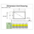 thumbnail image 5 of Chengying 23.6 inch Multi-Touch infrared touch frame IR touch panel Infrared touch overlay With Glass, For Sizes 23" to 24" - Suitable for Touch monitor, Touch screen, Touch whiteboard, 5 of 5