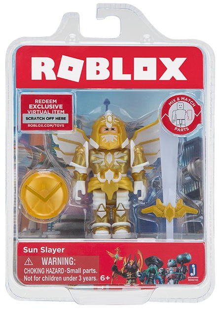 Roblox Action Collection Sun Slayer Figure Pack Includes Exclusive Virtual Item Walmart Com Walmart Com - roblox toys from walmart