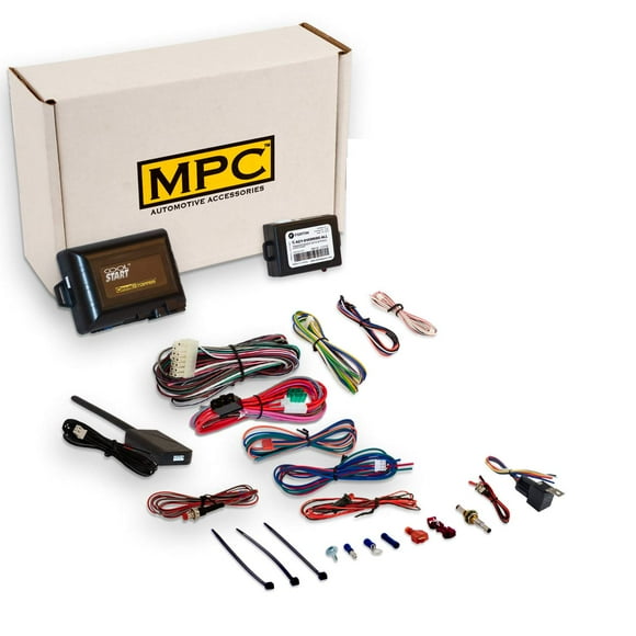 Complete 5-Button Remote Start Kit with Keyless Entry for 2006-2010 Mazda 5 - Fimrware Preloaded
