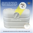 thumbnail image 2 of Flame King Dual 20LB Propane Tank Cover, Light Heavy Dutyfor RV, Trailer & Campervans, 2 of 8