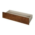 thumbnail image 7 of Bellemave Twin Daybed with Storage and Fence, Wooden Twin Size Platform Bed with Rails and 2 Drawers, Low Loft Bed Frame for Bedroom (Walnut), 7 of 7