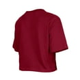 thumbnail image 3 of Girl's New Era Burgundy Washington Commanders Flip Sequin Boxy T-Shirt, 3 of 4