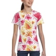thumbnail image 4 of Honeii Watermelon Print Kids Boy T-Shirt,Breathable Round Neck Tee,Stylish Summer Tee for Boys, for Outdoor Activities and Casual Wear, 4 of 7