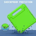 thumbnail image 6 of AVAWO Kids Case for iPad 9.7 2017/2018 & iPad Air 2 - with Screen Protector, Light Weight Shock Proof Handle Stand Kids Case for 9.7-inch iPad 5th & 6th Gen, iPad Air 1 & iPad Air 2 - Green, 6 of 9