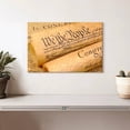 thumbnail image 2 of Elephant Stock Declaration Of Independence Documents Wall Art - Horizontal Canvas Wall Art - Living Room Wall Decor - Education Canvas - Yellow And Brown Decor - 12" x 8", 2 of 8