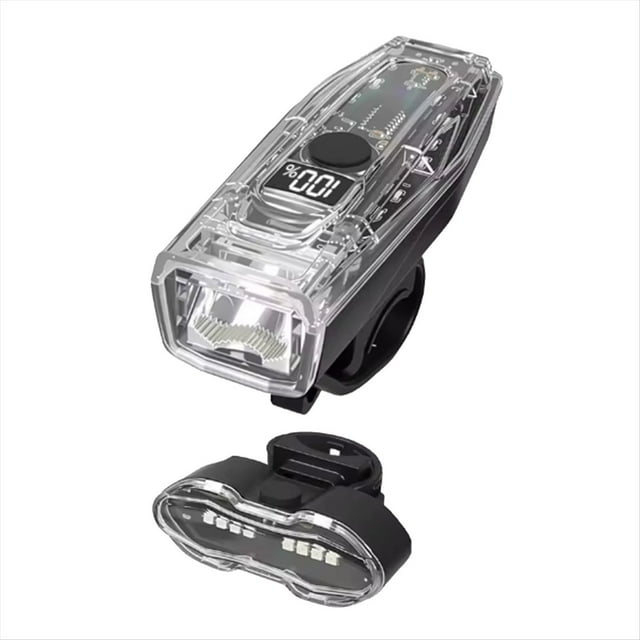Luz LED Recargable para Bicicleta, Luz Delantera y Trasera, Faros Delanteros para Bicicleta, Lámpara de Seguridad para Ciclismo Nocturno.