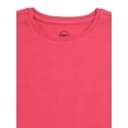 thumbnail image 3 of Wonder Nation Girls Long Sleeve Kid Tough Tees, 5-Pack, Sizes 4-18 & Plus, 3 of 3