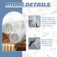thumbnail image 4 of 50 Pcs Shoe Bags for Travel,Large Transparent Travel Shoe Bags for Packing,Clear Plastic Drawstring Bags Shoe Dust Bags,Portable Shoes Organizers Pouch with Rope for Men and Women, 4 of 7