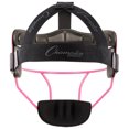 Champion Sports Adult Size Softball Face Mask Head Gear, Pink