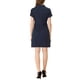thumbnail image 3 of Vestidos de verano de manga corta con botones para mujer INSPIRE CHIC S Azul oscuro, 3 of 6