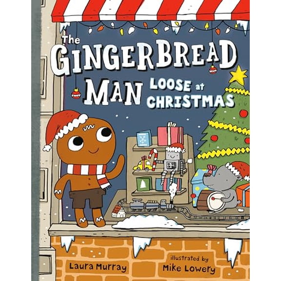 Pre-Owned The Gingerbread Man Loose at Christmas (Hardcover) 0399168664 9780399168666