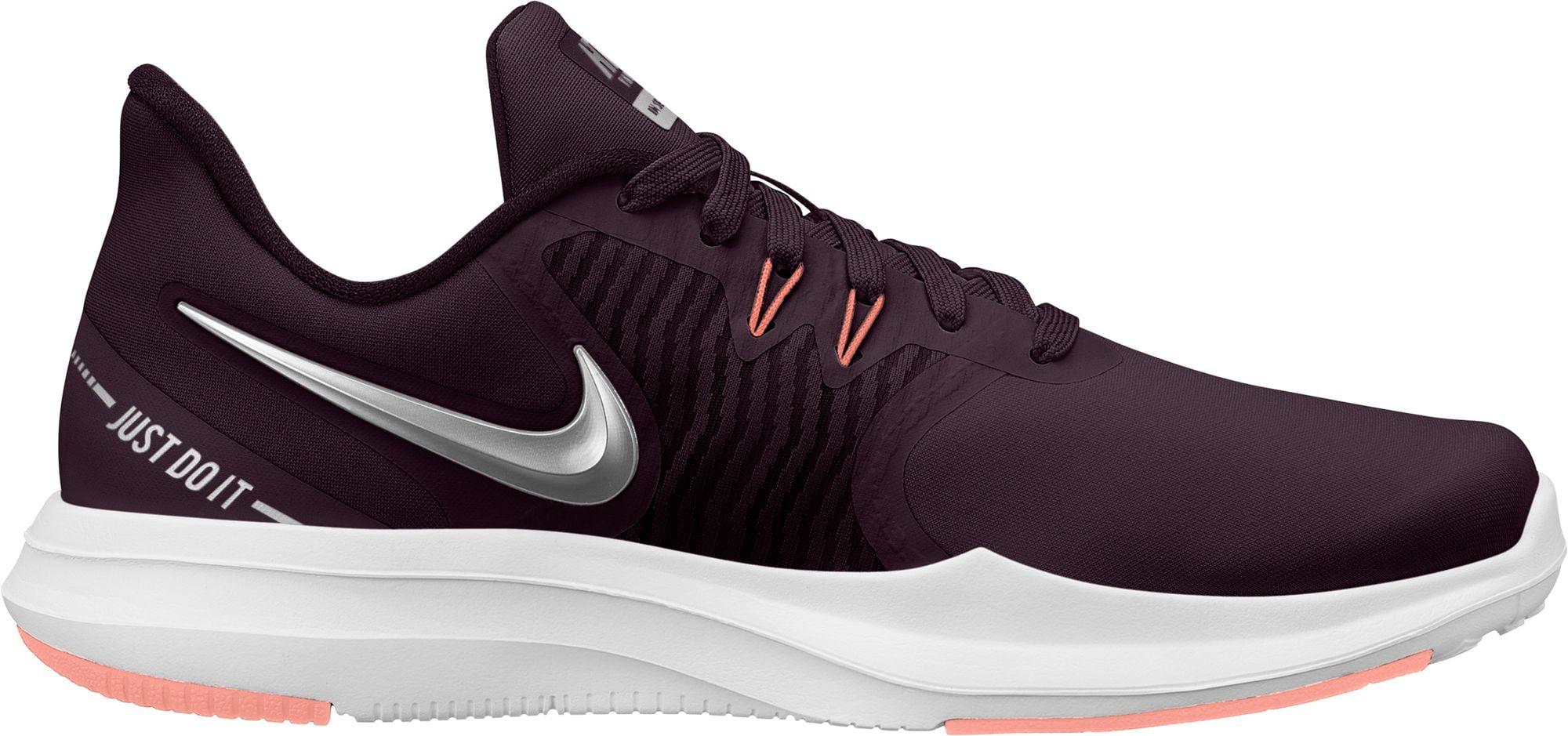 nike women's free tr 8 training shoes burgundy