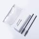 thumbnail image 5 of Kit de maquillaje con sellos de crema para cejas, 10 tarjetas reutilizables para cejas Castaño, 5 of 9
