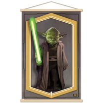 Star Wars: The High Republic - Yoda Wall Poster with Magnetic Frame, 22.375" x 34"