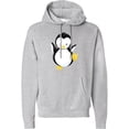 thumbnail image 2 of Inktastic Penguin Adult Hoodie Sweatshirt, 2 of 4