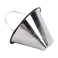 thumbnail image 1 of Filtro De Acero Inoxidable Apto Para Moccamaster KBGV Serie KBT, Repuesto De Filtro De Café De Cono Reutilizable De Metal, 1 of 7