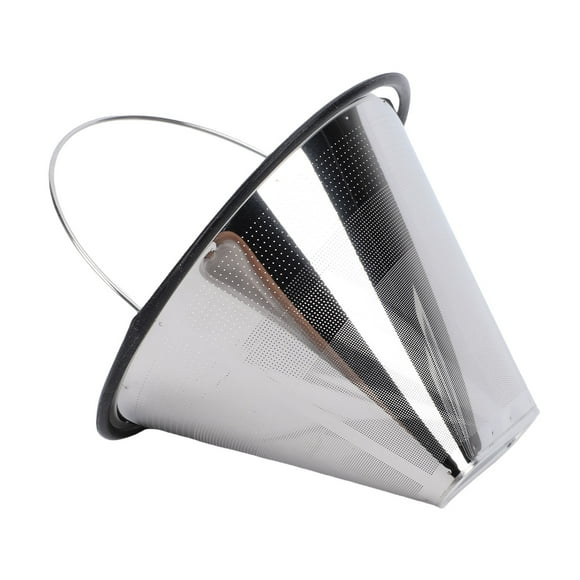 Filtro De Acero Inoxidable Apto Para Moccamaster KBGV Serie KBT, Repuesto De Filtro De Café De Cono Reutilizable De Metal