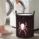 thumbnail image 5 of Balery Spider On The Web Cesta de ropa redonda con asas, impermeable, independiente, para ropa, juguetes, dormitorio y familia-Medium, 5 of 6
