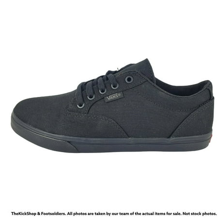 

VN000VO2186 VANS Winston Low Canvas (Black) Women Sneakers Size 5.5