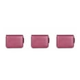 thumbnail image 2 of QualitChoice 1/2/3/5 Coin Purse Short Money Bag Change Mini Wallet for Zipper Rfid Blocking Card Holder Cowhide Big CapacityWomen Business Pouch Purple 3PCS, 2 of 6