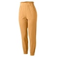 thumbnail image 4 of Women'S Casual Pants Solid Cotton And Pants With Pocket Long Pants, 4 of 4