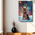 thumbnail image 4 of Yorkshire Terrier Dog Lying in The Snow Canvas Print Wall Art Famous Painting for Kids Nursery Bedroom Living Room Office Home, 4 of 6