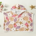 thumbnail image 2 of T-shirts de Couverture de Maillot de Bain pour Tout-Petits Garçons Filles, Imprimé Floral, à Capuche, Robe de Plage d'Été, 2 of 9