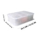 thumbnail image 3 of Contenedor para almacenar productos frescos con ventilación ajustable | Contenedor de PET apto para uso alimentario para verduras y frutas | Conserva la frescura hasta 2 semanas | Incluye separador, 3 of 9