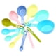 thumbnail image 3 of Juego de 12 tazas y cucharas medidoras, utensilios de cocina que ahorran espacio, ideal para regalar. Multicolor, 3 of 9